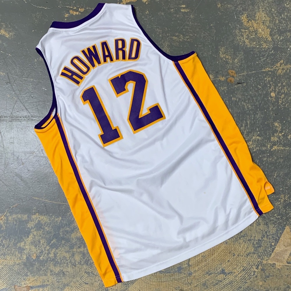 Adidas Dwight Howard Los Angeles Lakers Swingman Jersey Large 12 NBA